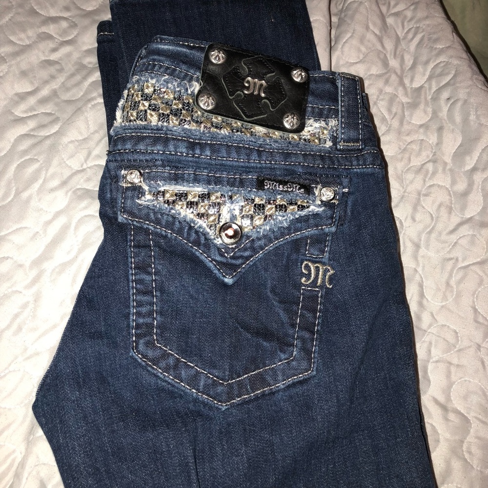NWOT Miss Me Jeans signature rise Straight leg